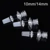 Gros diamant noeud Banger Enail fumer accessoires 3mm d'épaisseur 10mm 14mm Joint mâle pour verre Banger ongles