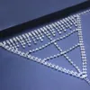 Seksowna łańcuch body Tassel Rhinestone Biełdak dla kobiet Łańcuch wiązki pasa Kryształowe majtki bielizny biżuterii Prezent 236m