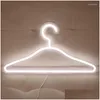 Nachtverlichting Hanger Led-neonbord USB-aangedreven licht voor kamer Slaapkamer Winkel Vakantie Wanddecoratie Grils Gift Drop Delivery Verlichting Otxnq