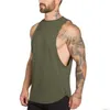 2019 neue Mode-Fitnessstudios Kleidung für Männer Workout Singlet Bodybuilding Tank Top Rundhals Männer Fitness Weste Muskel ärmelloses Shirt321v