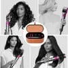 8-in-1 Hot Air Comb: Get Professional Curls & Straight Hair with Detachable Hairdressing Set & Styling Hair Dryer