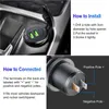 Chargers 12v plug tomada usb automotiva car power socket PD Type C and QC3.0 USB Port adapter for Car Boat Marine Truck motorcycle 230920