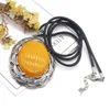 Pendentif Colliers Pierre Naturelle Agate Collier Ovale Forme Agate Noire Pour Femmes Tribal Bijoux Cadeaux De Fête