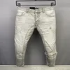 DSQ PHANTOM TURTLE Herren-Jeans, Herren-Luxus-Designer-Jeans, dünn, zerrissen, cooler Typ, lässiges Loch, Denim, modische Marken-Passform, Me2756