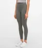 Leggings de yoga nus L-152 Taille haute Femmes Collants de remise en forme Pantalons de sport sans couture Sport Leggins Energy Gym Vêtements Tenues Designer
