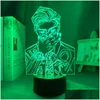 Night Lights Lamp Kento Nanami Light Jujutsu Kaisen Led For Birthday Gift Nightlight Drop Delivery Lighting Indoor Ot6Lm