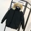 Parkas de plumón para hombre Diseñador Hombres canadienses Chaqueta de plumón Abrigo Chaquetas de diseñador Abrigo Ropa de alta calidad Estilo de moda informal