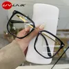 UVLAIK Blau Licht Damen Brillengestell Übergroße Computer Brillen Vintage Herren Brille Transparente Quadratische Brillen Frame251z