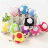 Plush Dolls 10pcs/Set 6cm Anime Game Kawaii Cute Cartoon Mushroom Plant Plush Peluche Soft Stuffed Toys Dolls Pendant Keychain Kid Gift 230921