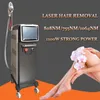 1200W Strong Power Alexandrite Laser 808nm Diod Laser Hårborttagning Epilator Body Hair Removal Machine 3 våglängd Ice Platinum 808nm 755nm 1064nm