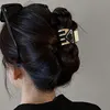 Haarspeldjes Driehoek High Sense Fashion Clamp Nieuwe Dames Klein Formaat Klemmen Designer Merk Zwarte Sieraden Prachtig Design Metalen Haarspeldjes
