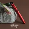 Машинка для татуировки Charme Princesse Беспроводная ручка с двумя батареями Бутик Ротари для перманентного макияжа Черный Красный 230921