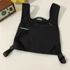 Waist Bags Functional Tactical Chest Rig Bag For Woman Black Packs Fashion Bullet Hip Hop Vest Streetwear Unisex Nylon 230920