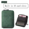 Wallets 2023 Men's Simple Driver's License Bank Card Holder Wallet Anti Degaussing Exquisite Document Bag Boyfriend Birthday Gift