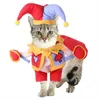 Cat Costumes Deadly Doll Dog Costume Funny Party Cosplay Novelty Cat Dog Clothes For Halloween Christmas Cute Scary and Spooky Pet Costume HKD230921