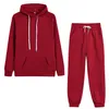 Womens Two Piece Pants Autumn Fleece Tracksuit 2 Pieces Set Pullover HoodiesPants Sport Suit Female Winter Warm Sweatshirt for Woman 230921