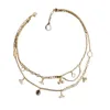 Fashion Chokers Pendants Halsband smycken armband för Lady Women Party Wedding Lovers Gift Engagement med Box NRJ229R