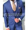 Men's Suits 2023 Suit Double-Breasted 2-Piece Notch Lapel Blazer Jacket Tux & Trousers For Wedding Party (Jacket Pants)