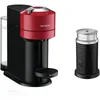 Breville Vertuo Next koffie- en espressomachine in rood plus Aeroccino3 melkopschuimer in zwart