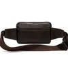 ウエストバッグNorbinus Cowhide Men's Bag Leather Leather Male Fanny Pack Hip Man Phone Poouch Levers for Men Travel230920