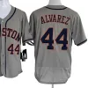 Custom World Series Baseball Jersey 27 Jose Altuve 35 Justin Verlander 44 Yordan Alvarez 3 Jeremy Pena 2 Alex Bregman 30 Kyle TU