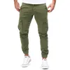 Mens Pants Men Cargo Military Autumn Casual Skinny Army Long Trousers Joggers Sweatpants Sportswear Camo Trendy 230921