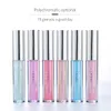 Lipgloss 6 Farben Laser Holographischer flüssiger Lippenstift Meerjungfrauenpigment Langlebiger Glitzer-Lipgloss Wasserdichtes metallisches Make-up 230920