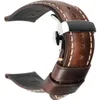 Cinturini per orologi Moda unisex cinturino per orologio in pelle di vitello 18mm 19mm 20mm 22mm 24mm 26mm cinturino per orologio cinturino in pelle cerata olio 230920