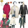 Anime Costumes Newest Anime Trigun Stampede Meryl Stryfe Wolfwood Vash The Stampede Cosplay Costume Windbreaker Uniform Man Woman Carnival Suit