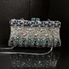 Evening Bag S Clutch Purse Red Minaudiere Bag For Party Wedding Crystal Handbag Bridal Clutches Sparkle 230921