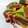 Поясные сумки Ankara Bag Высокое качество в африканском стиле Традиционная модная сумка с картой Наклонный хлопковый материал с воском для печати для 230920