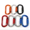 Carabiners Auto Locking Oval Rock Climbing Carabiner Heavy Duty Connector Screwgate O Buckle Dog Hammock Clip Mountaineering Caving Lock 230921