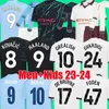 22 23 24 Haaland Soccer Jerseys Grealish Mahrez Mans Cities De Bruyne Foden Football Tops Shirt Kids Kit Sets J.Aarez S Año Nuevo