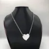 Classique Mode populaire femme designer marque lettre pendentif collier chaîne grand bijoux fête Saint Valentin anniversaire boîte-cadeau
