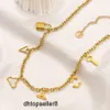 top Popular Highend Necklace Bracelet Set Designer Jewelry Clover Bracelet European Brand Lock Pendant Necklaces 18 Goldplated Love Letter Family Gift Bracelet Se