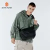 Sacs d'extérieur ARCTIC HUNTER sac à bandoulière de mode Sports de plein air sac à bandoulière étanche mode sac à bandoulière décontracté noir sac de poitrine pour hommes 230921