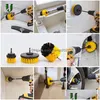 Cleaning Brushes 22Pcs/Set Electric Drill Brush Scrub Pads Kit Power Scrubber Scouring Pad For Carpet Glass Car Clean Drop Delivery Dhcw1