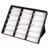 Lagringslådor BINS 18 RUTS EYEGLASS SUNGLASSER Glasögon Display Box Holder Case Organizer JS22 210315 Drop Delivery Home Garden Ho Dhxhn