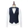 Herenkostuums Elegant voor mannen Zwart Grijs Zakelijk Formeel Mannelijk Slim Fit Jasset (Blazer Broek Vest) Bruidegom Bruiloft Schoolfeest Chic 3-delig