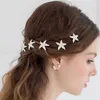 女の子のヒトデのヘアピンuシェイプアップアップ編組ヘッドドレスウェディングパーティードレスヘアピンヘアアクセサリー