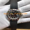 Relógio de pulso de luxo 2017 moda relógio pulseira de borracha 40mm arco-íris diamante relógio automático relógios masculinos nova chegada203o