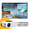 Projectors 4K WiFi Wireless Projector Outdoor Support 1080p Mini Projectors 360 Home Theater Cinema HDMI-kompatibla smart TV-app för iOS L230923