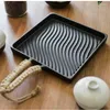 Pans 22cm Square Ustenes Of Cuisine Cast Iron Stripe Pancake Pan Twine Handle Cooking Pots Energy Saving Less Smoke Non-stick