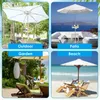 Umbrella Stands Beach Table Tray Heavy Duty Reusable with Cup Holders Portable Hole lgbui 230920