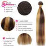 Hair Bulks P4 27 Highlight Bundles Brazilian Bone Straight Human Ombre Honey Blonde For Women 230920