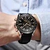 Часы мужские люксовый бренд BENYAR мужские синие часы наручные часы с силиконовым ремешком мужские часы с хронографом мужские Relogio Masculino285S