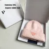 Gorro tejido con pelo de conejo Angora cálido para invierno para hombre y mujer, gorro informal con protección para los oídos, gorro suave, novedad de 2023