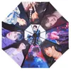 Parapluies The Untamed Wei Wuxian Lan Wangji Xiao Zhan et Wang Yibo Custom anime cosplay Parapluie pliant automatique 230920