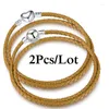 Pulseras de encanto 2 unids / lote Cadena de cuero de tejido de PU de lujo Fit DIY Beads Pulsera Brazaletes Parejas Pulsera Regalo de joyería para mujeres hombres