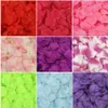 4000 pezzi petali di rosa di seta rossa fiore artificiale festa di nozze vaso decorazione nuziale doccia favore centrotavola Confetti257Y